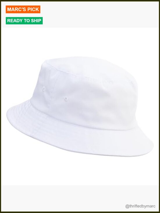 Big Size Cotton Twill Bucket Hat with Drawstring - Outdoor Sun Protection main image 6